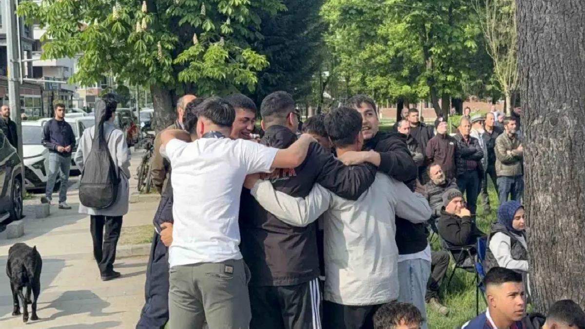 Düzcespor’un Play-Off Maçı Dev Ekranda İzlenildi