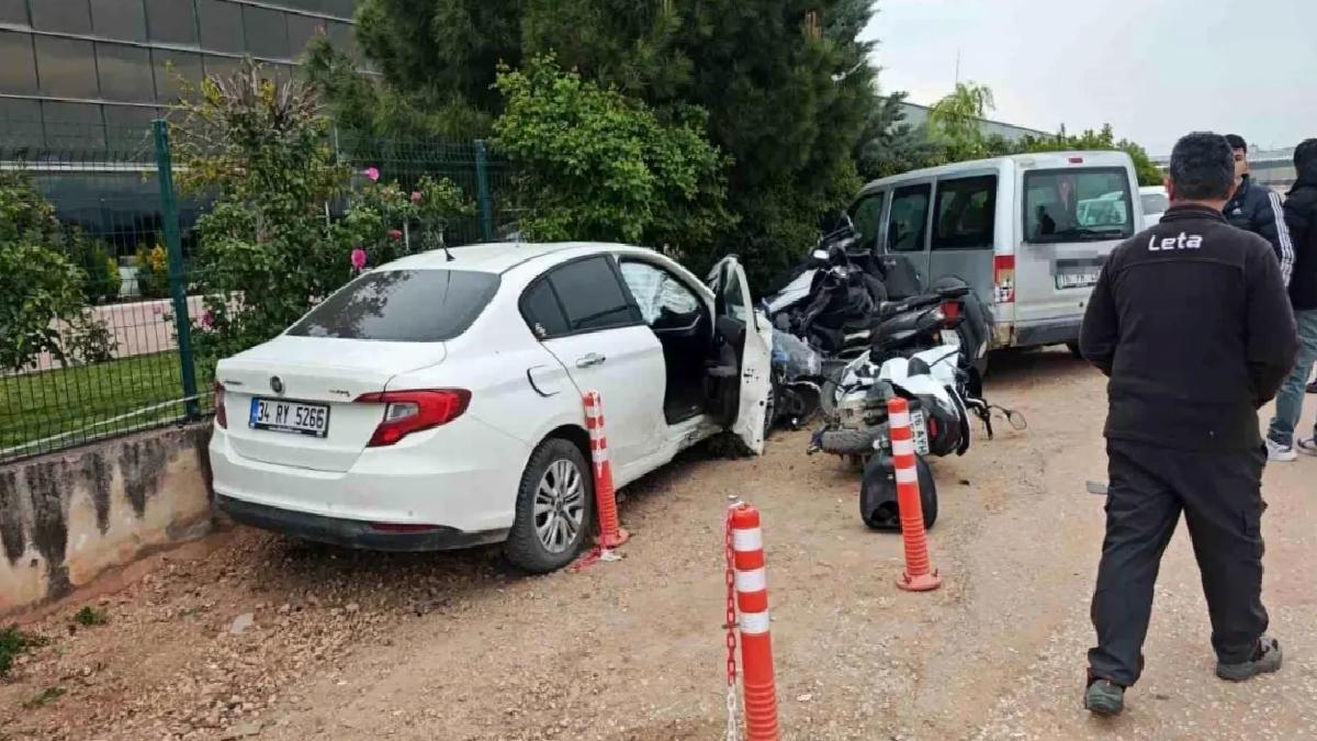 İnegöl’de Trafik Kazası: 4 Yaralı