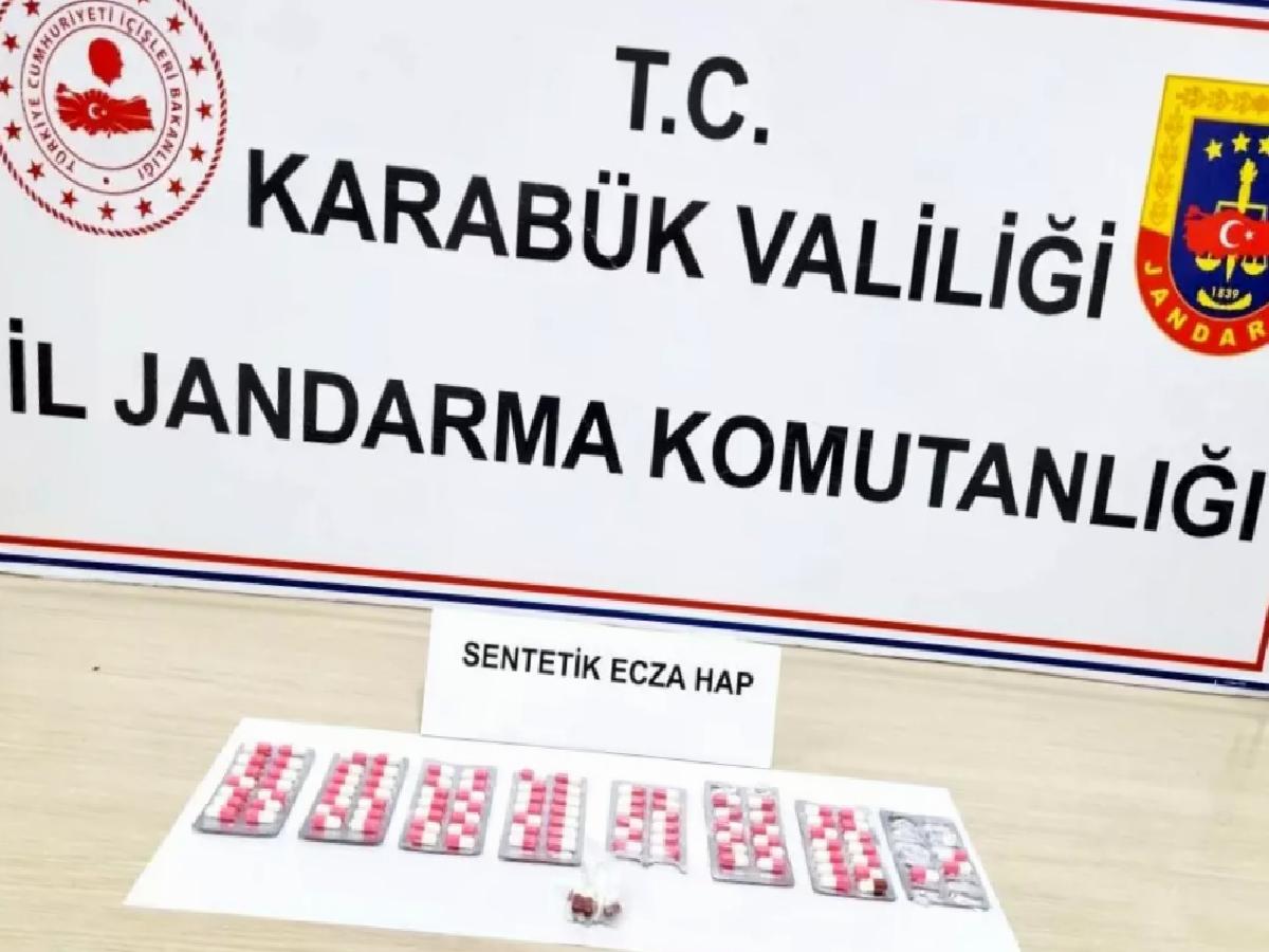 Karabük’te Sentetik Ecza Operasyonu