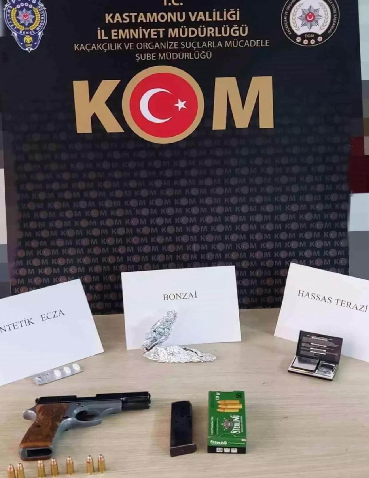Kastamonu’da Operasyon: 4 Gözaltı