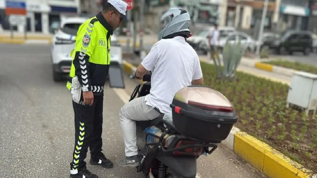 Mardin’de Motosiklet Kontrolleri
