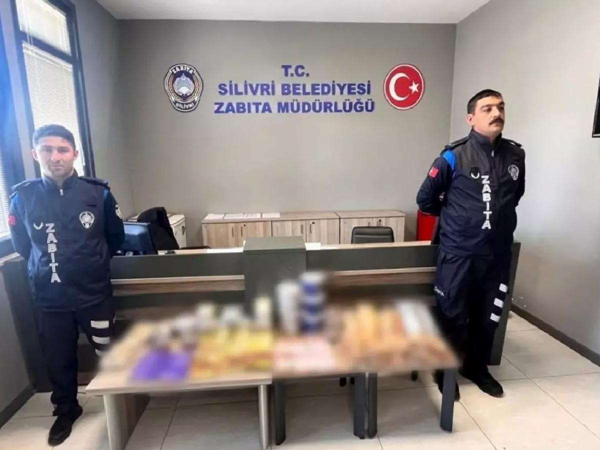 Silivri’de Zabıta Gruplarından Zincir Market Kontrolü