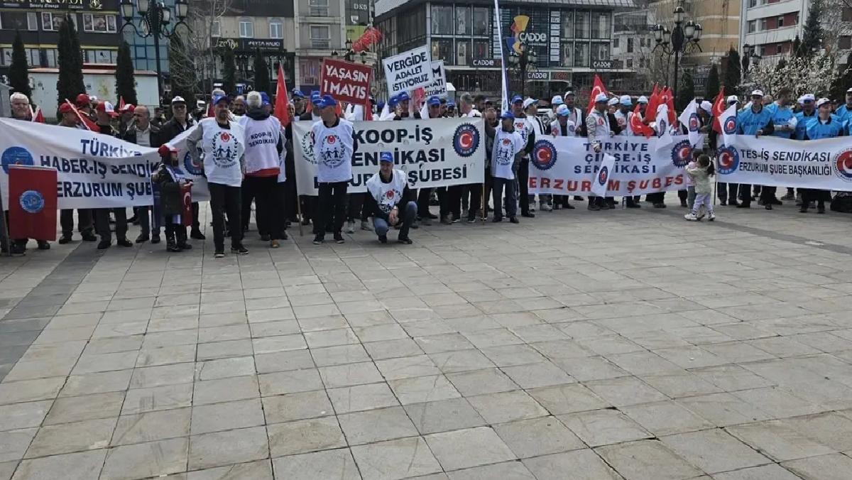 1 Mayıs Kutlamaları Geniş İştirakle Yapıldı