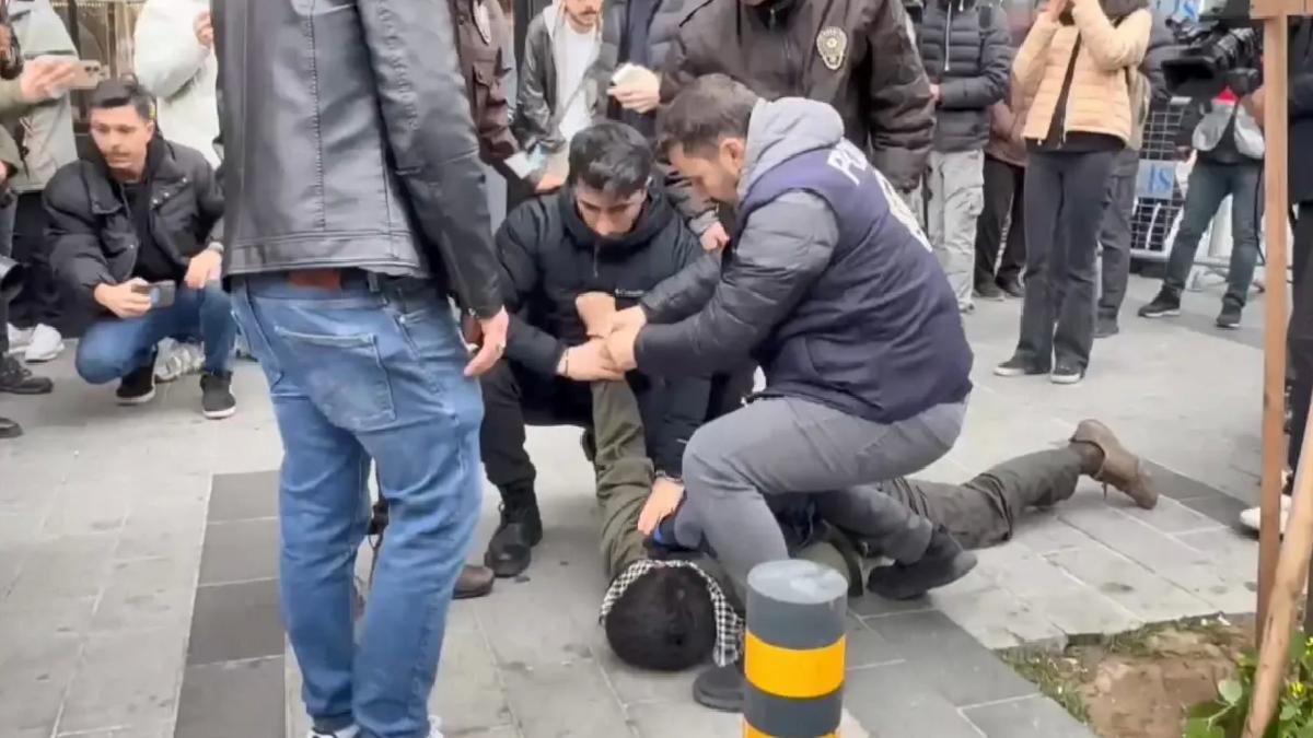 1 Mayıs’ta Müsaade Verilmeyen Yürüyüşte Gözaltı