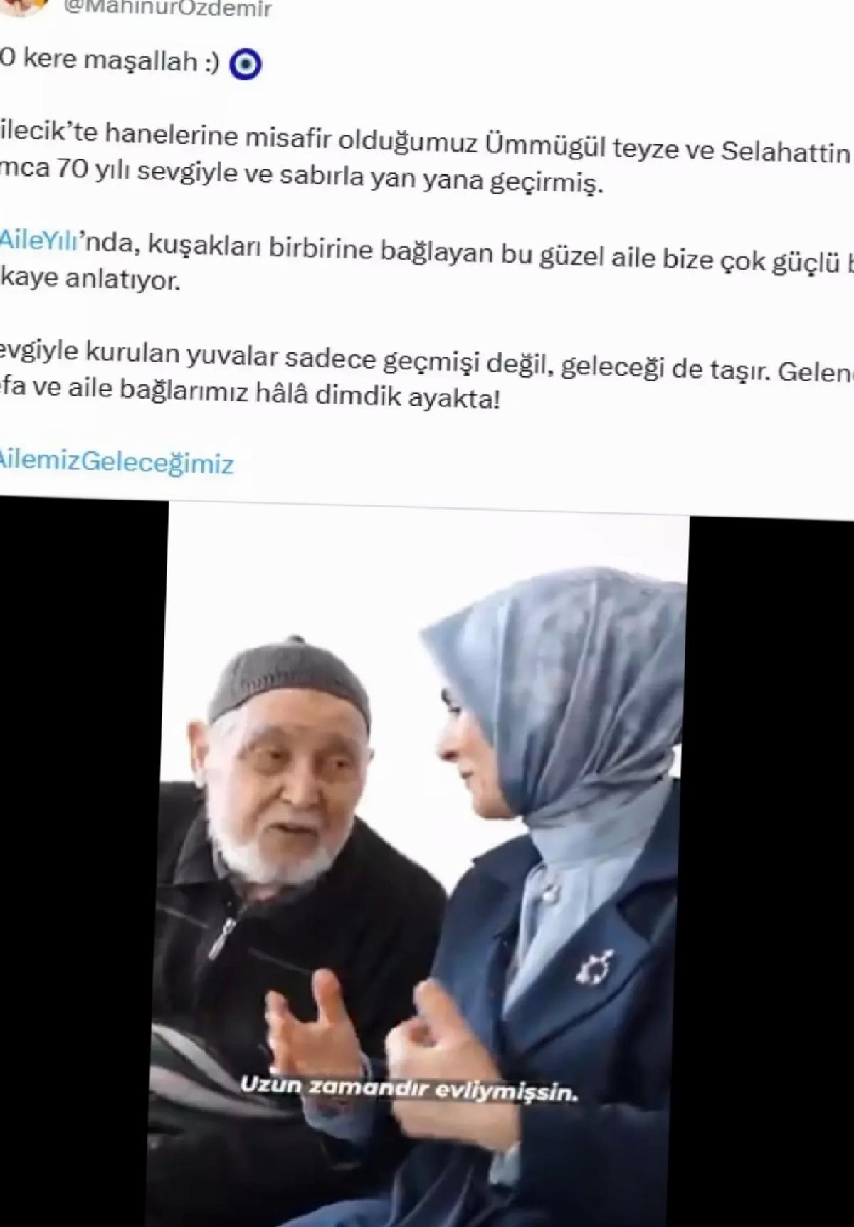 70 Yıllık Evliliğe Ziyaret