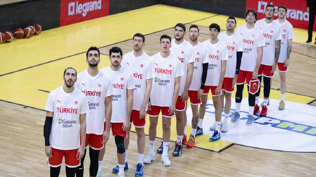 A Ulusal Erkek Basketbol Grubu’nun rakipleri belirli oldu