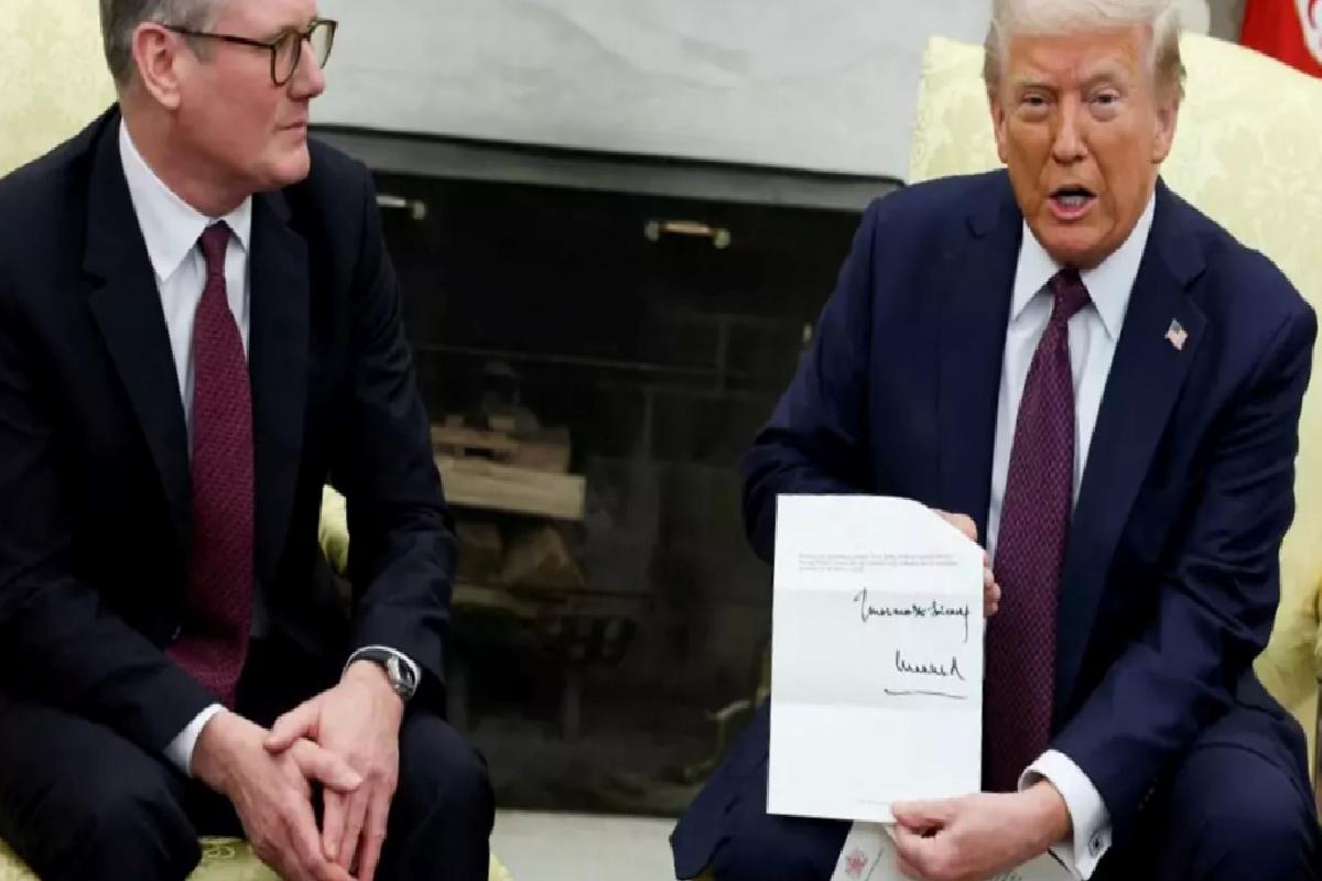 ABD Başkanı Trump: İngiltere ile çığır açan bir gümrük muahedesine imza attık.