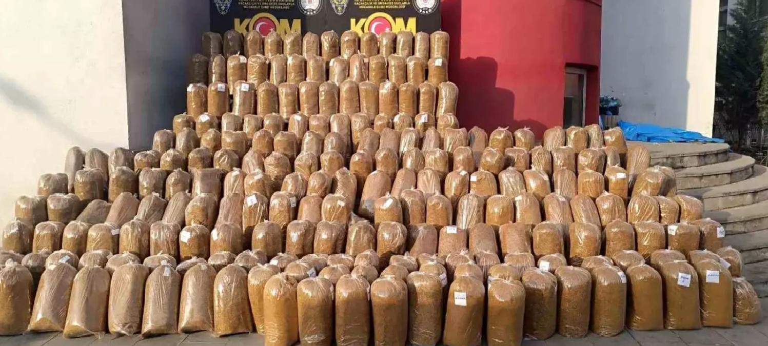 Adana’da 2 Ton Kaçak Tütün Ele Geçirildi