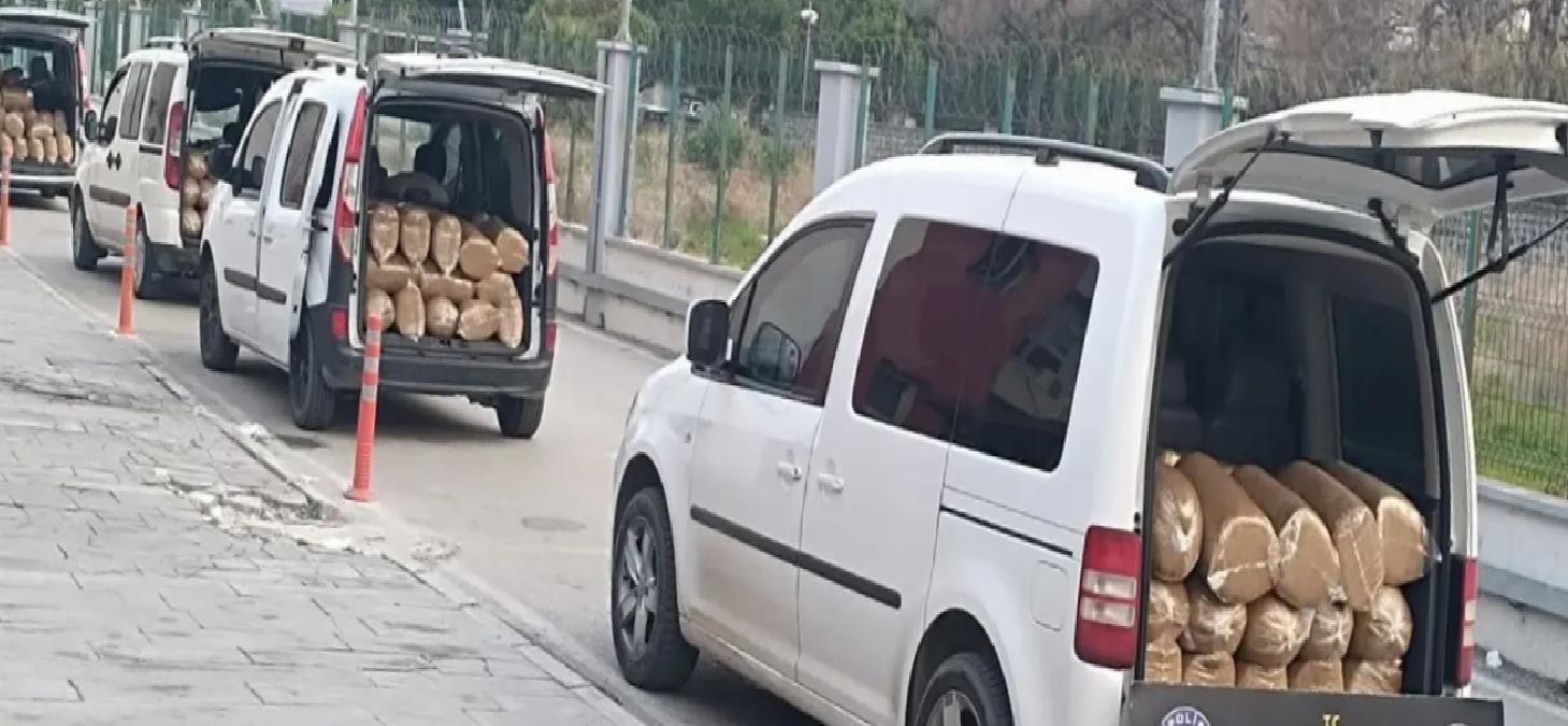 Adana’da 2 Ton Kaçak Tütün Ele Geçirildi