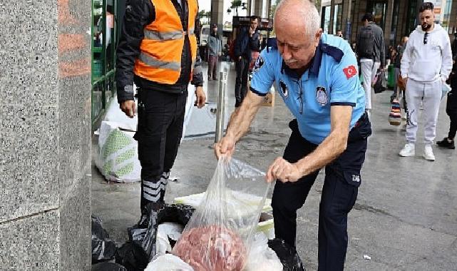 Adapsız formda taşınan 300 kilogram ete el konudu