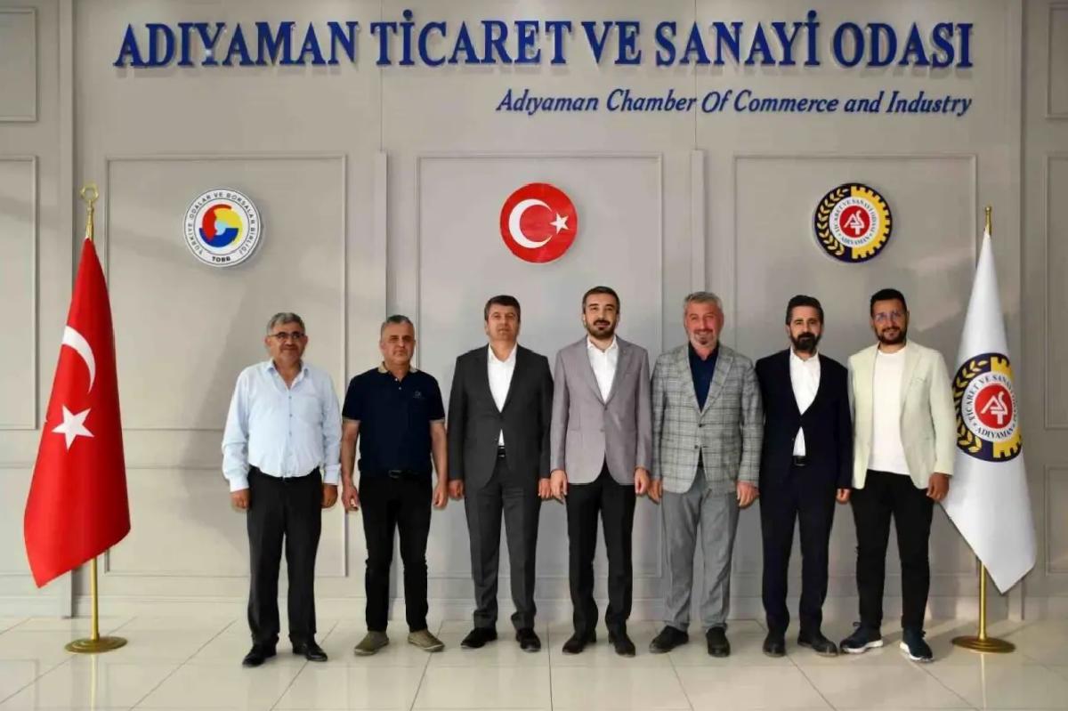Adıyaman Belediye Başkanı Tutdere, Ticaret ve Sanayi Odası’nı Ziyaret Etti