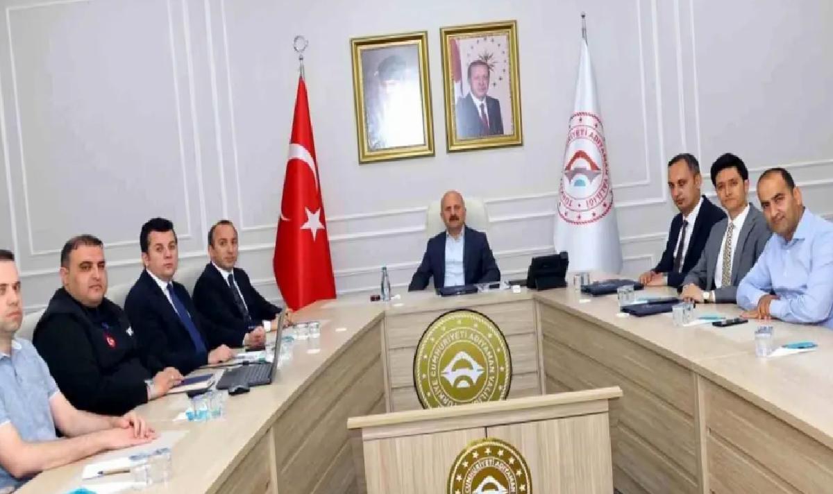 Adıyaman’da Kıymetlendirme Toplantısı