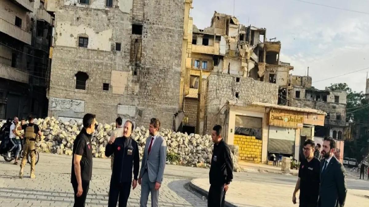 AFAD Başkanı Halep’te Temaslarda Bulundu
