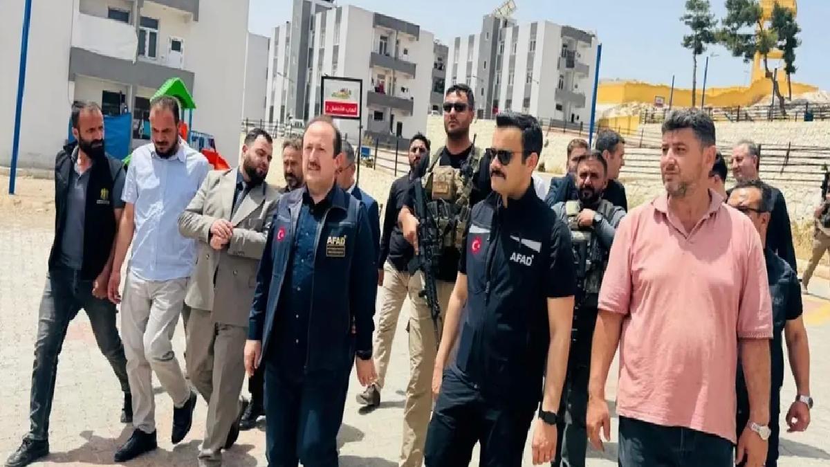 AFAD Başkanı İdlib’de