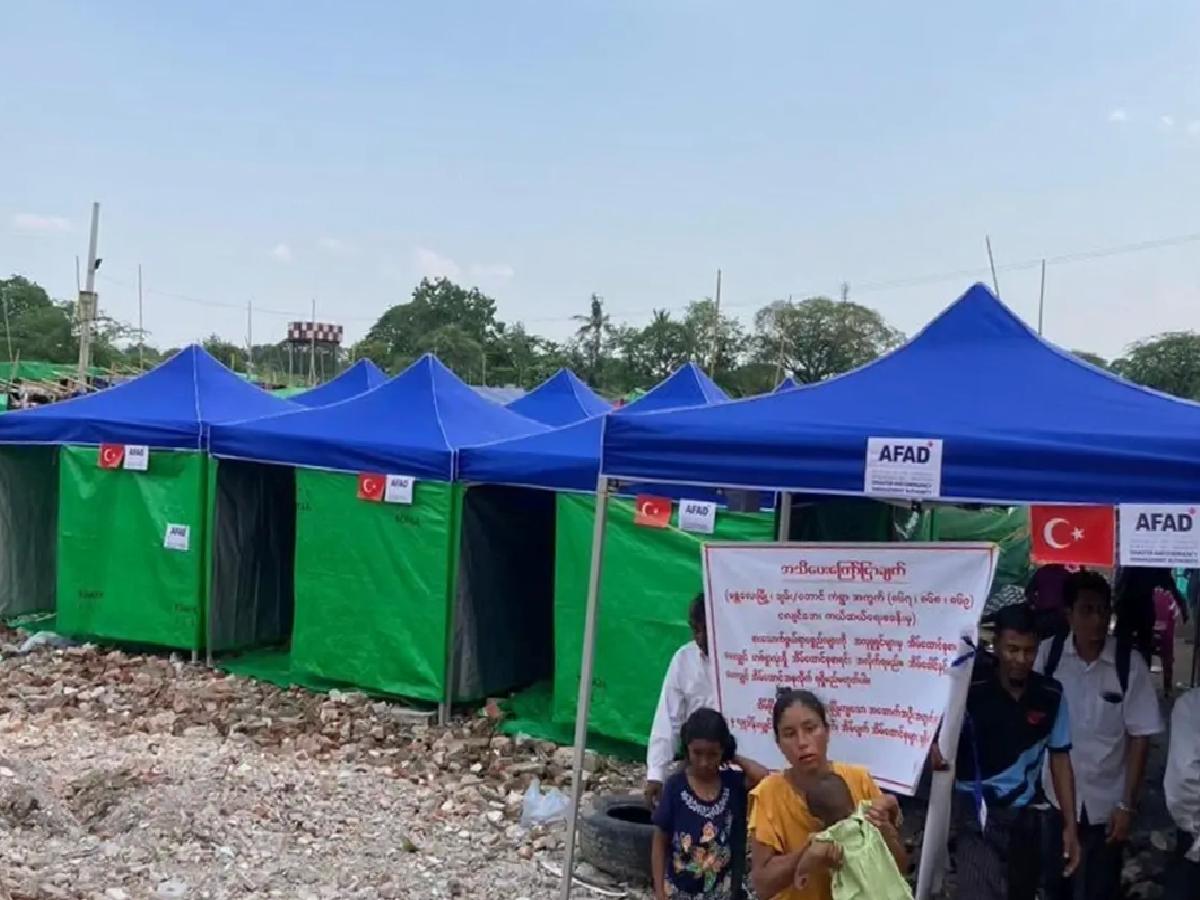 AFAD, Myanmar’a Yardım Gönderdi