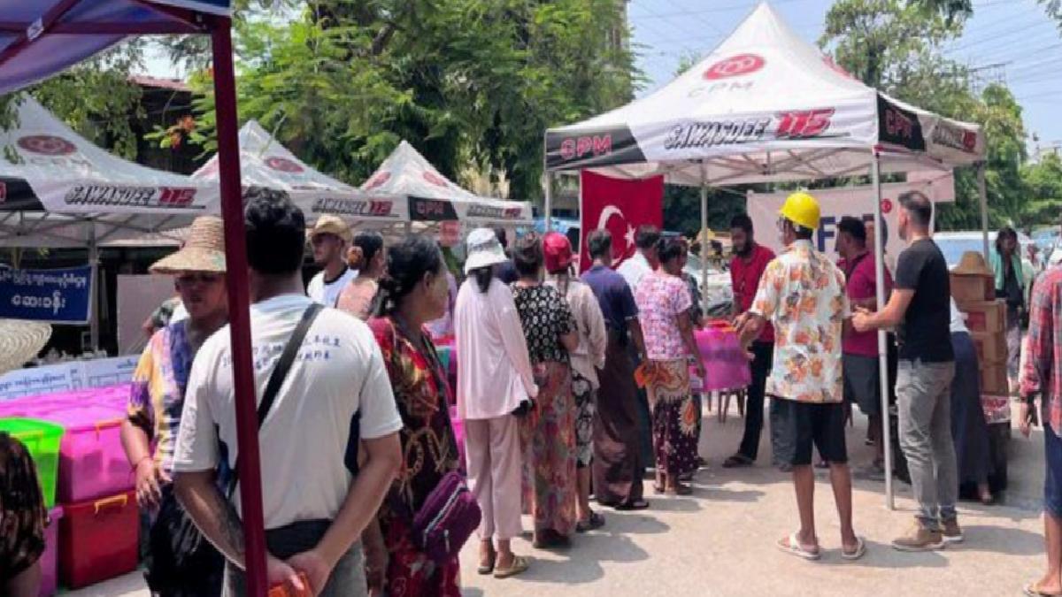 AFAD’dan Myanmar’daki depremzedelere yardım eli