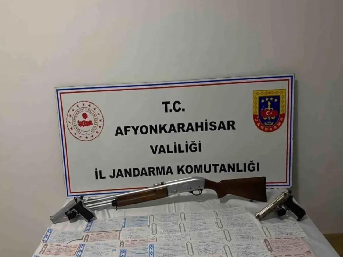 Afyonkarahisar’da Tefecilik Operasyonu