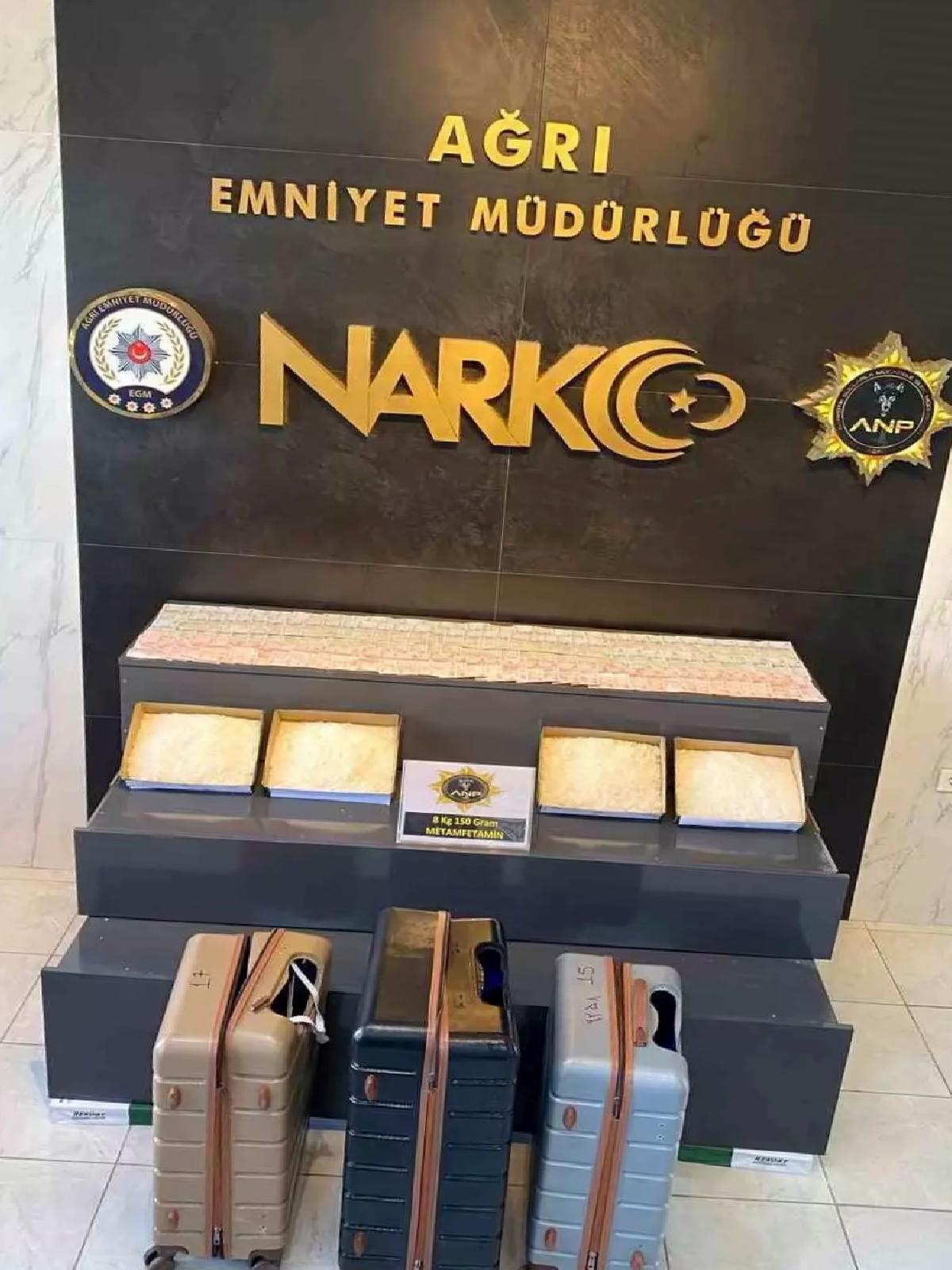 Ağrı’da Uyuşturucu Operasyonu
