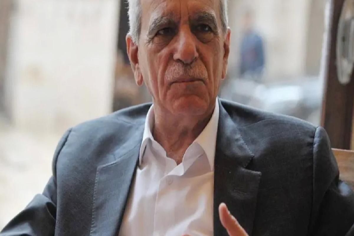 Ahmet Türk, terör örgütü PKK’nın feshi sonrası birinci kere konuştu