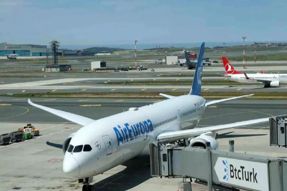 Air Europa, Madrid-İstanbul Seferlerine Başladı