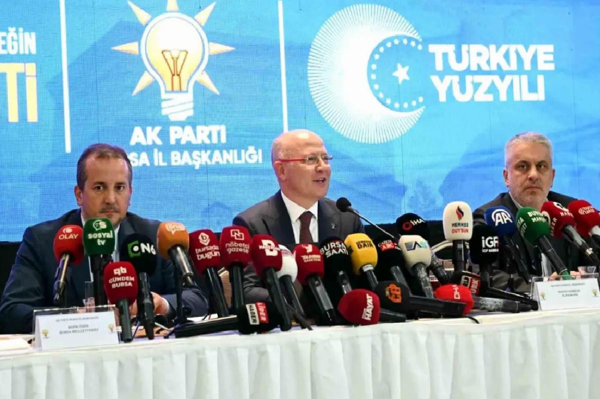 Ak Parti Bursa Vilayet Lideri Gürkan: Kayyum Atanması Algı Çalışması