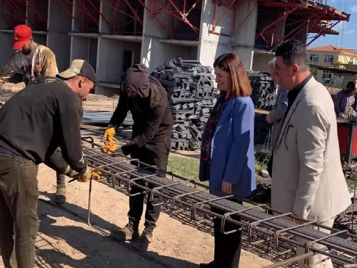 AK Parti Edirne Milletvekili Aksal, İpsala’da incelemelerde bulundu