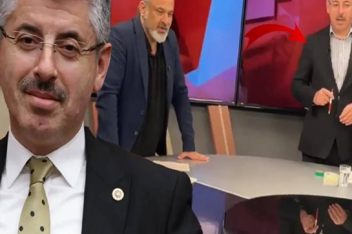 AK Partili Çopuroğlu, İmamoğlu’nu tiye alıp kameraları bantla kapattı