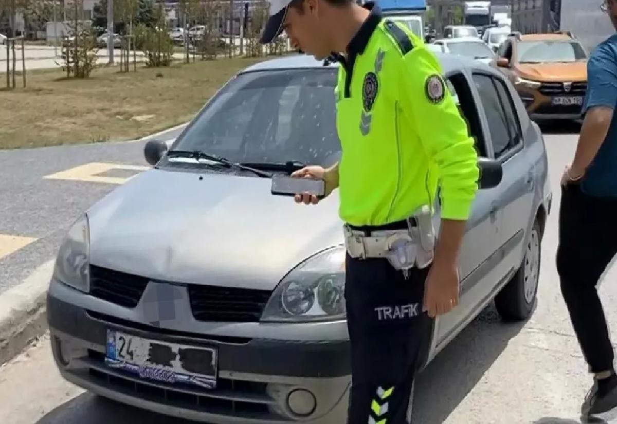 Aksaray’da Plakasını Kapatıp Basına Reaksiyon Gösteren Şoför Yakalandı