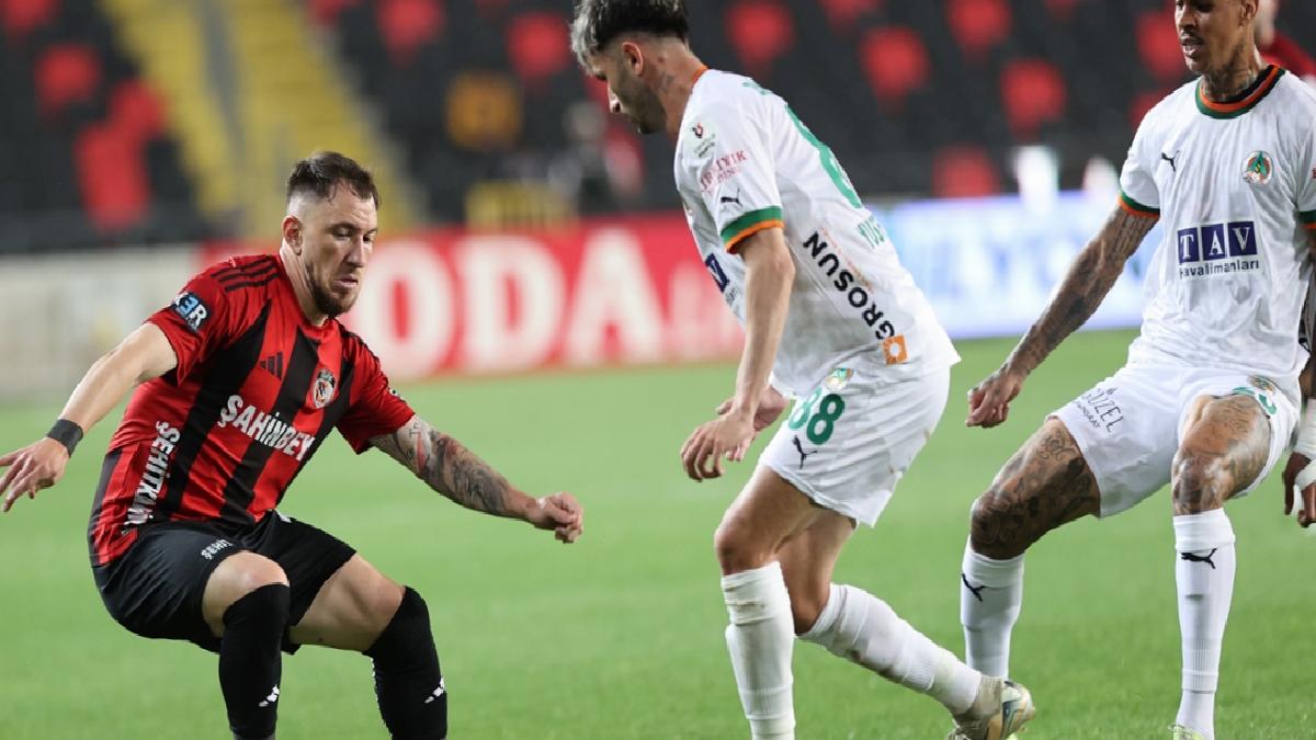 Alanyaspor, Gaziantep FK deplasmanında kazandı
