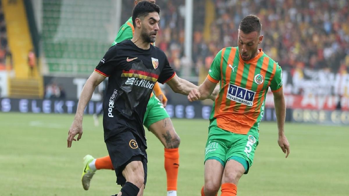 Alanyaspor ile Kayserispor yenişemedi