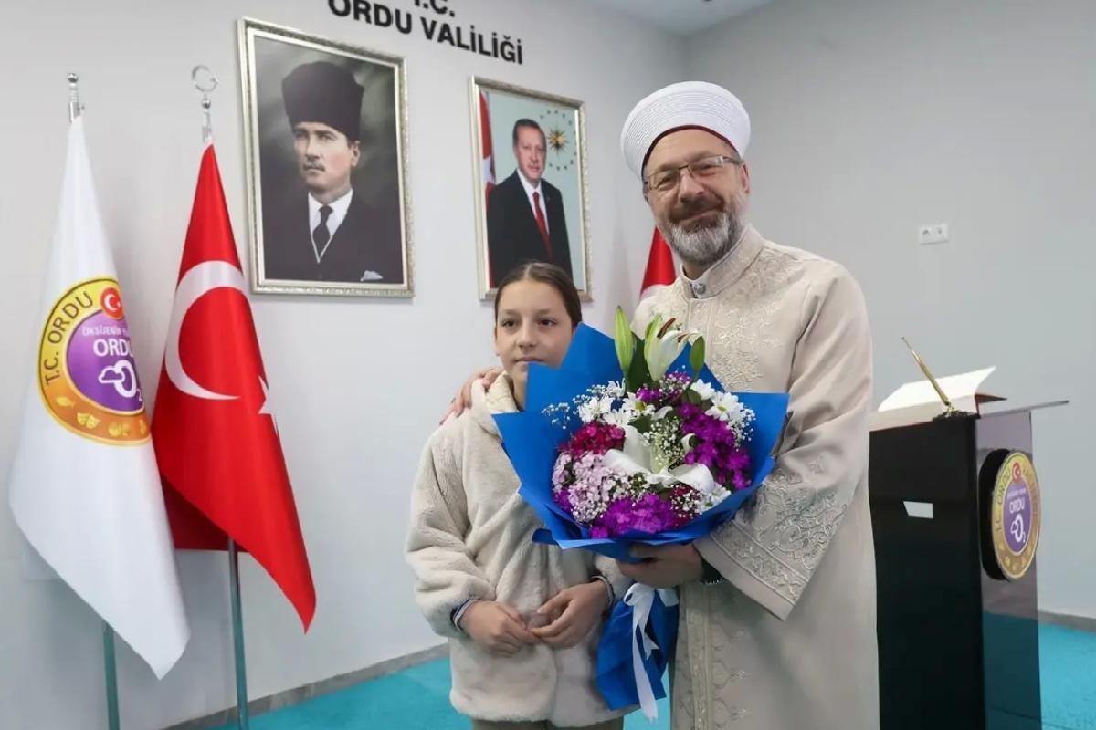 Ali Erbaş’tan Ordu Valisi’ne Ziyaret