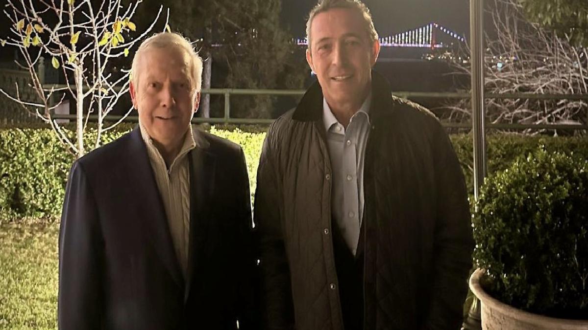 Ali Koç ve Aziz Yıldırım bir ortaya geldi