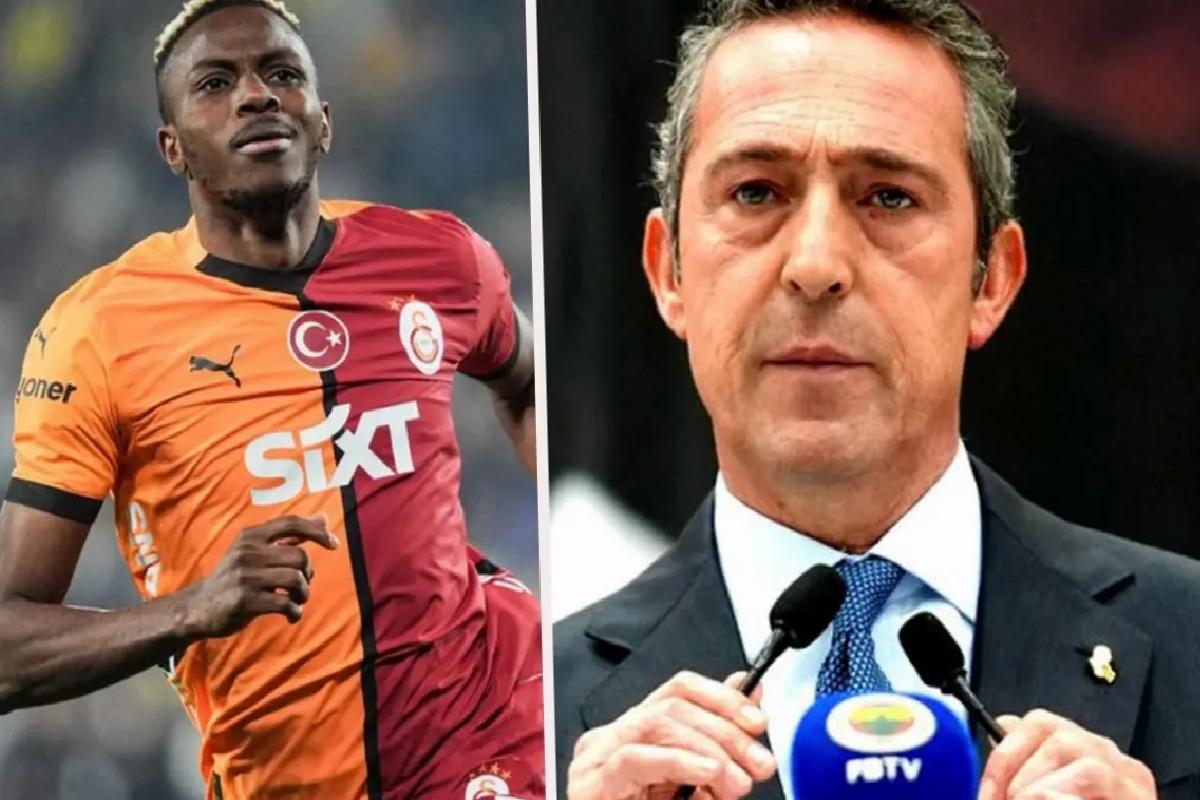 Ali Koç’tan Osimhen İsyanı: Onun yüzünden küfürler yedim