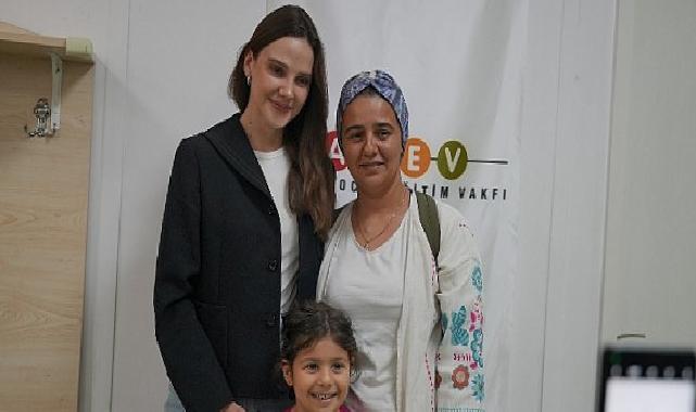 Alina Boz Adıyamanlı Depremzede Çocuklarla Buluştu