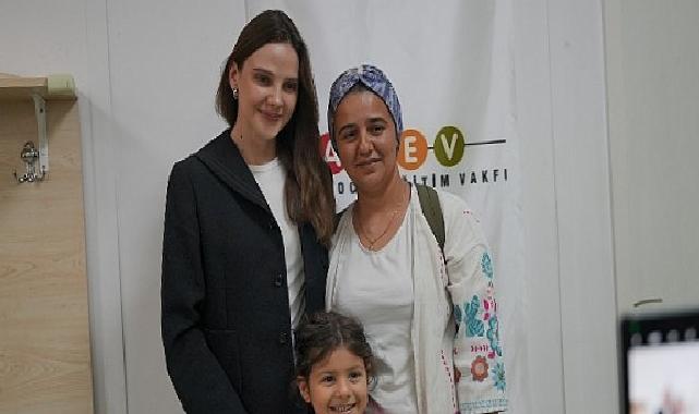 Alina Boz Adıyamanlı Depremzede Çocuklarla Buluştu: Duru ve AÇEV’le Çocuklar Oynaya Oynaya Büyüyor