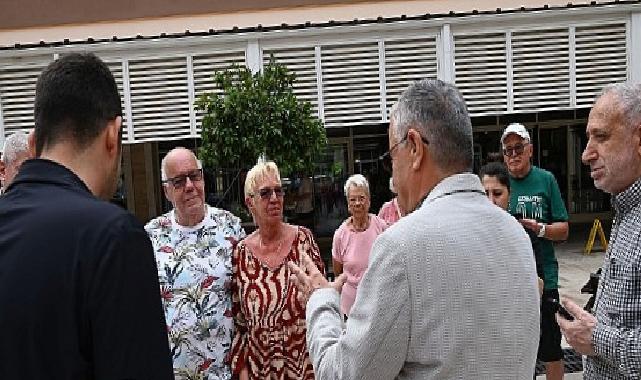 Alman ikili Lider Topaloğlu’ndan teşekkür plaketi