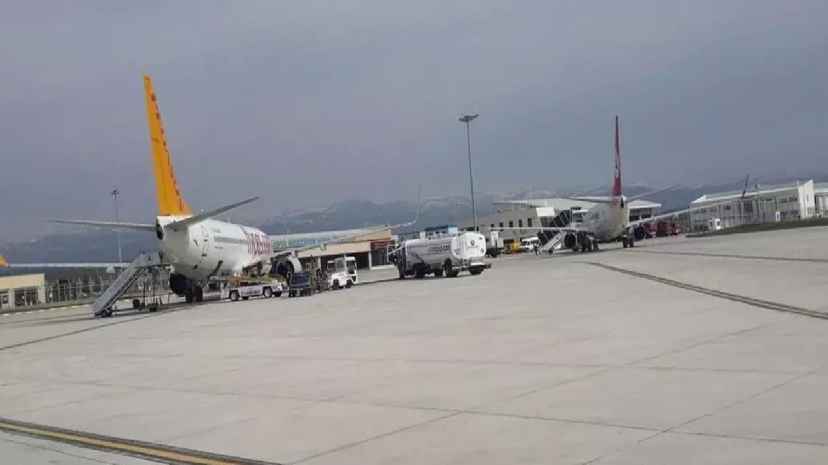 Amasya Merzifon Havalimanı’nda 12 bin 602 yolcu