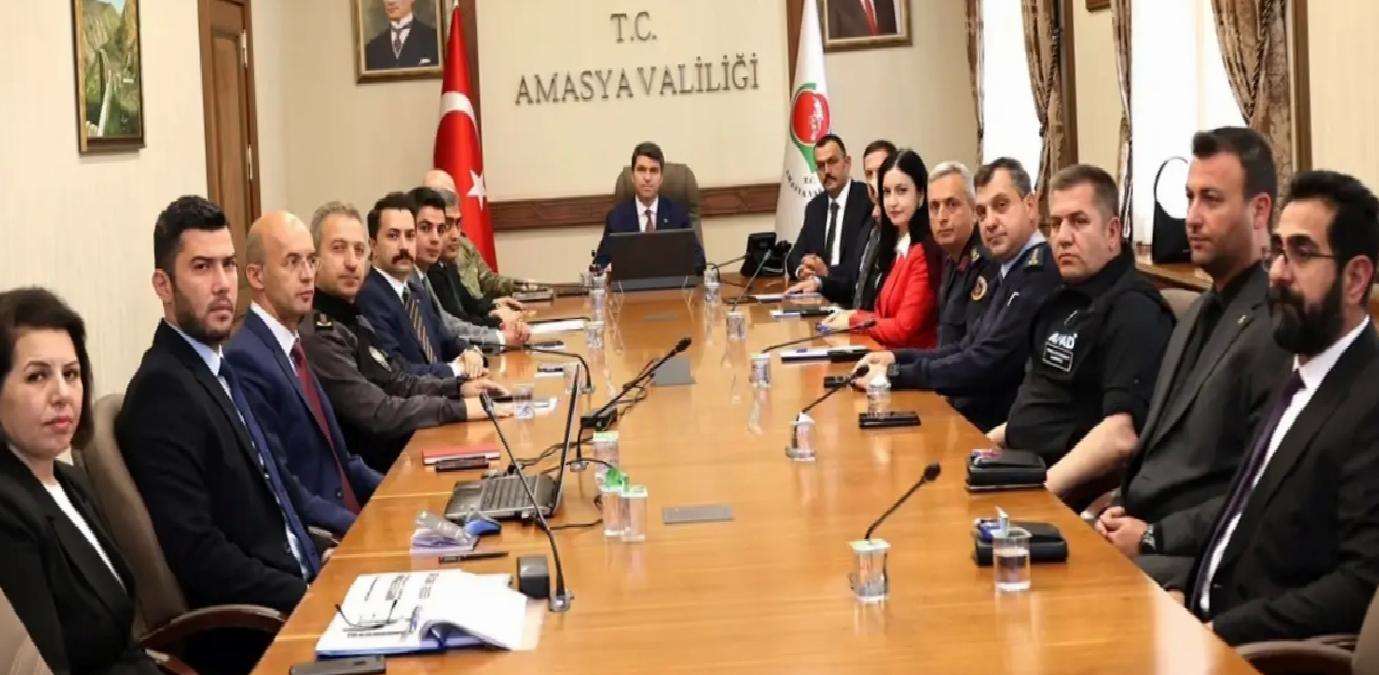 Amasya’da Güvenlik Toplantısı