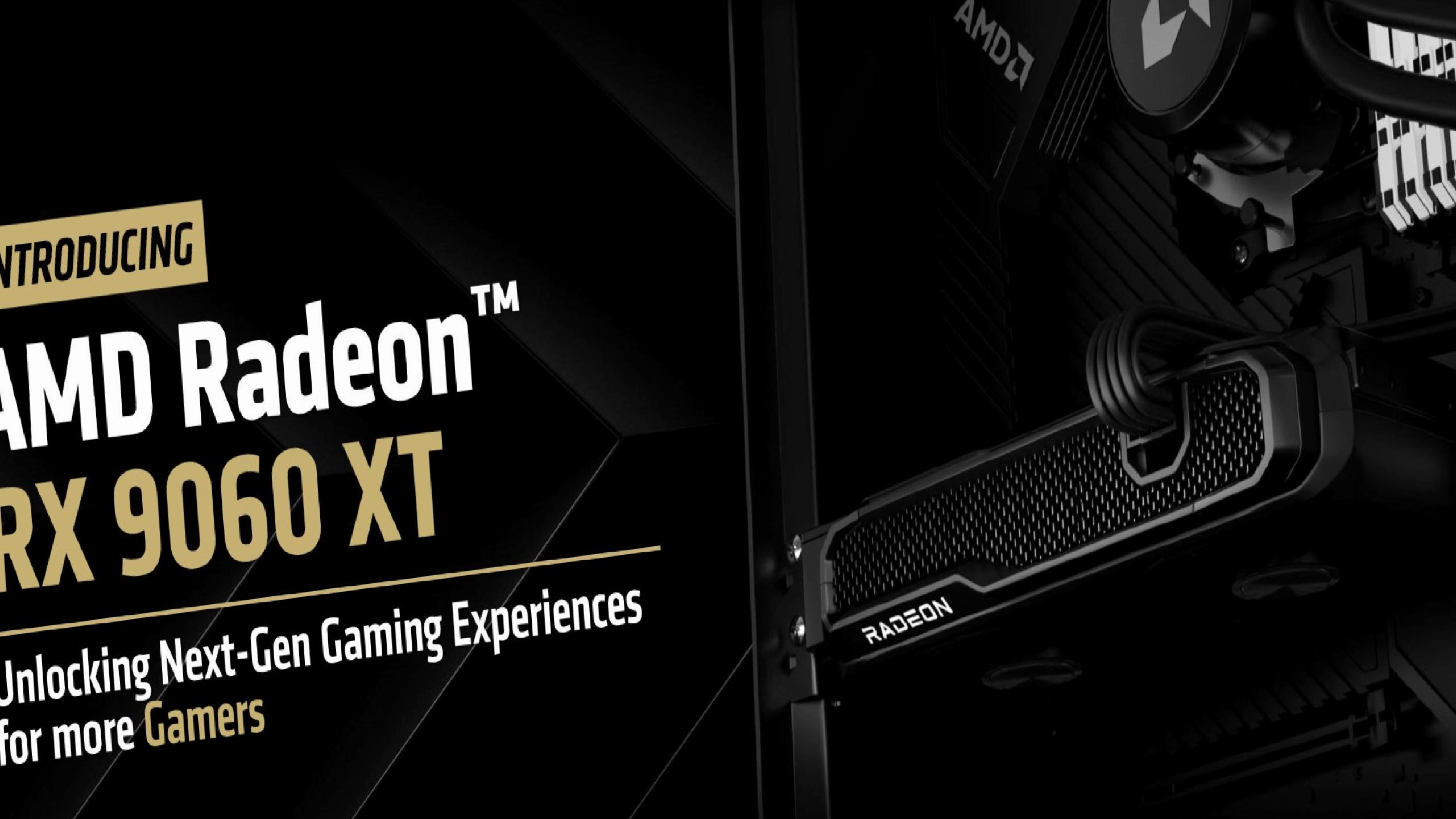 AMD, beklenen RX 9060 XT’yi tanıttı: Nvidia RTX 5060’e direkt rakip