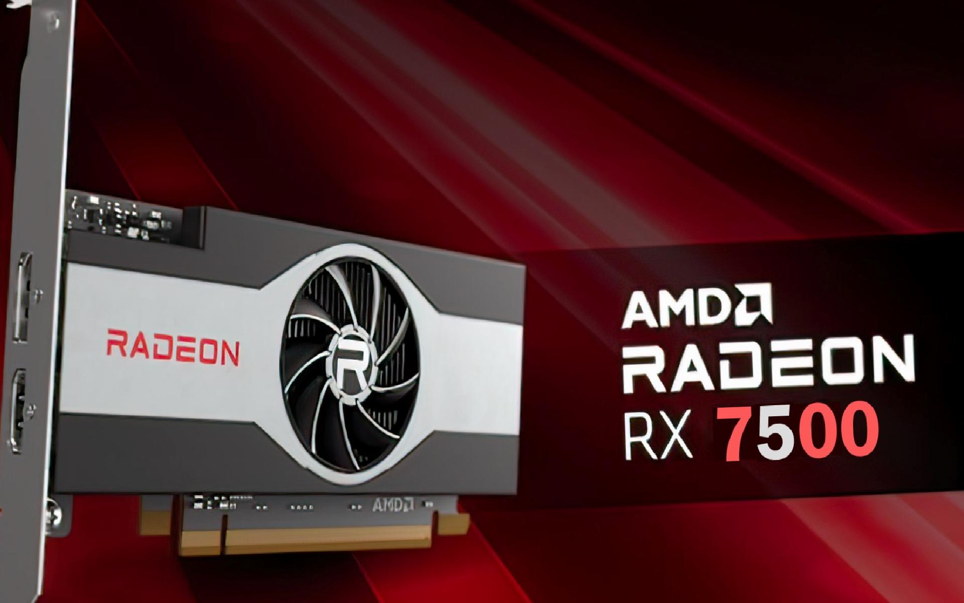 AMD Radeon RX 7500 ekran kartı ortaya çıktı