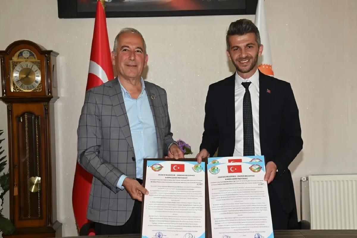 Anamur ve Ermenek Kardeş Kent Oldu