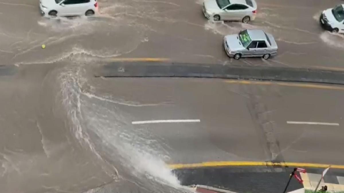 Ankara’da şiddetli sağanak ve dolu yağışı