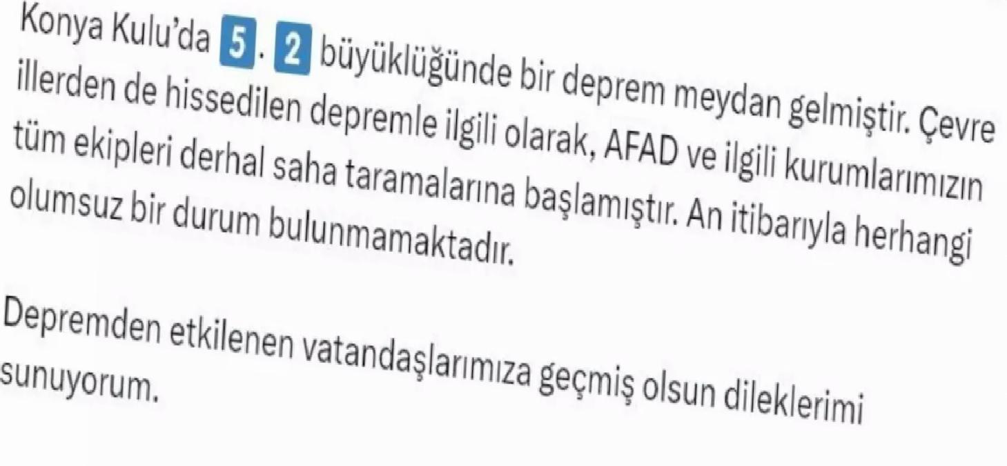 Ankara’da Zelzele Panikle Hissedildi
