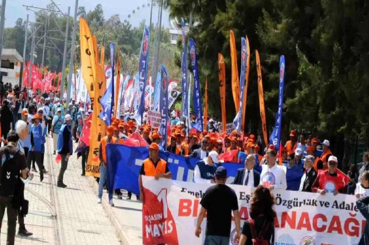 Antalya’da 1 Mayıs Coşkusu