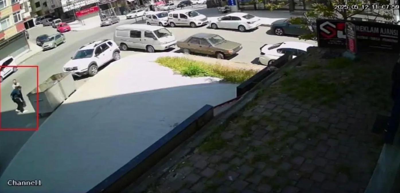 Arnavutköy’de Hırsızlık Anı Güvenlik Kamerasında