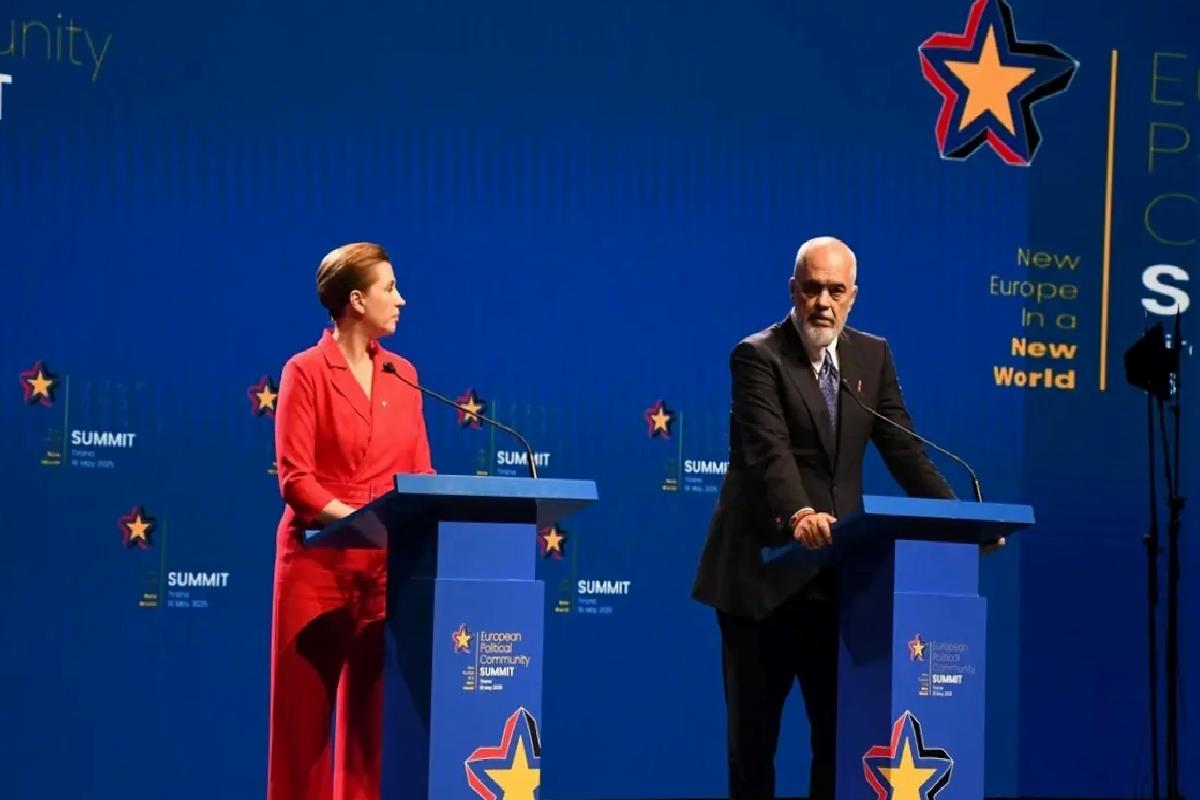 Arnavutluk’un başşehri Tiran’da düzenlenen Avrupa Siyasi Topluluğu 6. Doruğu sona erdi