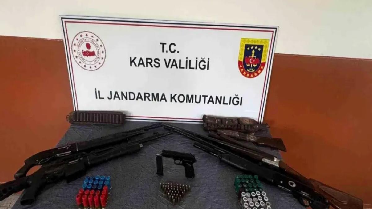 Arpaçay’da Silah Operasyonu