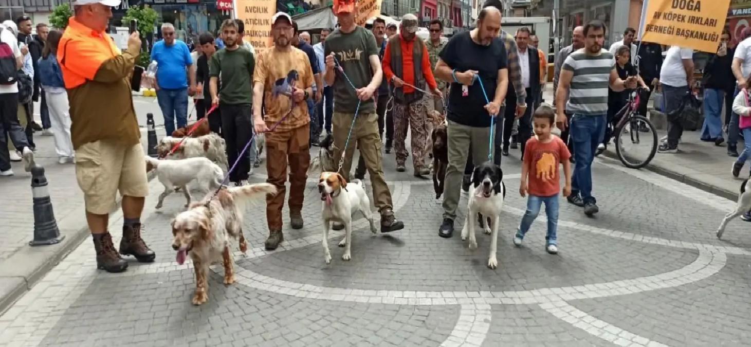 Avcılar ve Köpekler Devrek’te Bir Ortaya Geldi