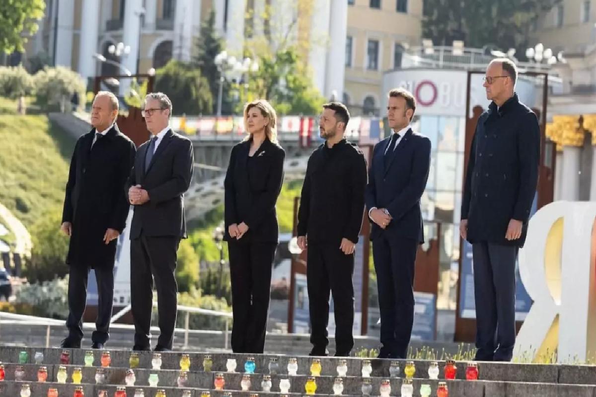 Avrupa Başkanları Kiev’de Barış Daveti Yapıyor