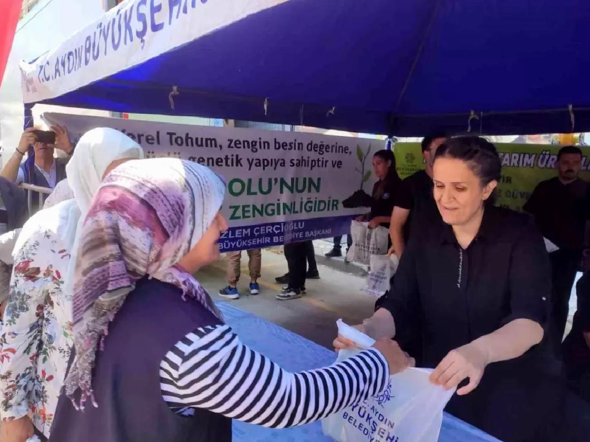 Aydın’da Cet Tohumlarından 40 Bin Fide Dağıtıldı